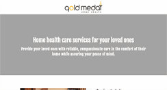 Desktop Screenshot of goldmedalhomehealth.com